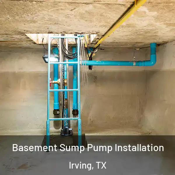  Basement Sump Pump Installation Irving, TX